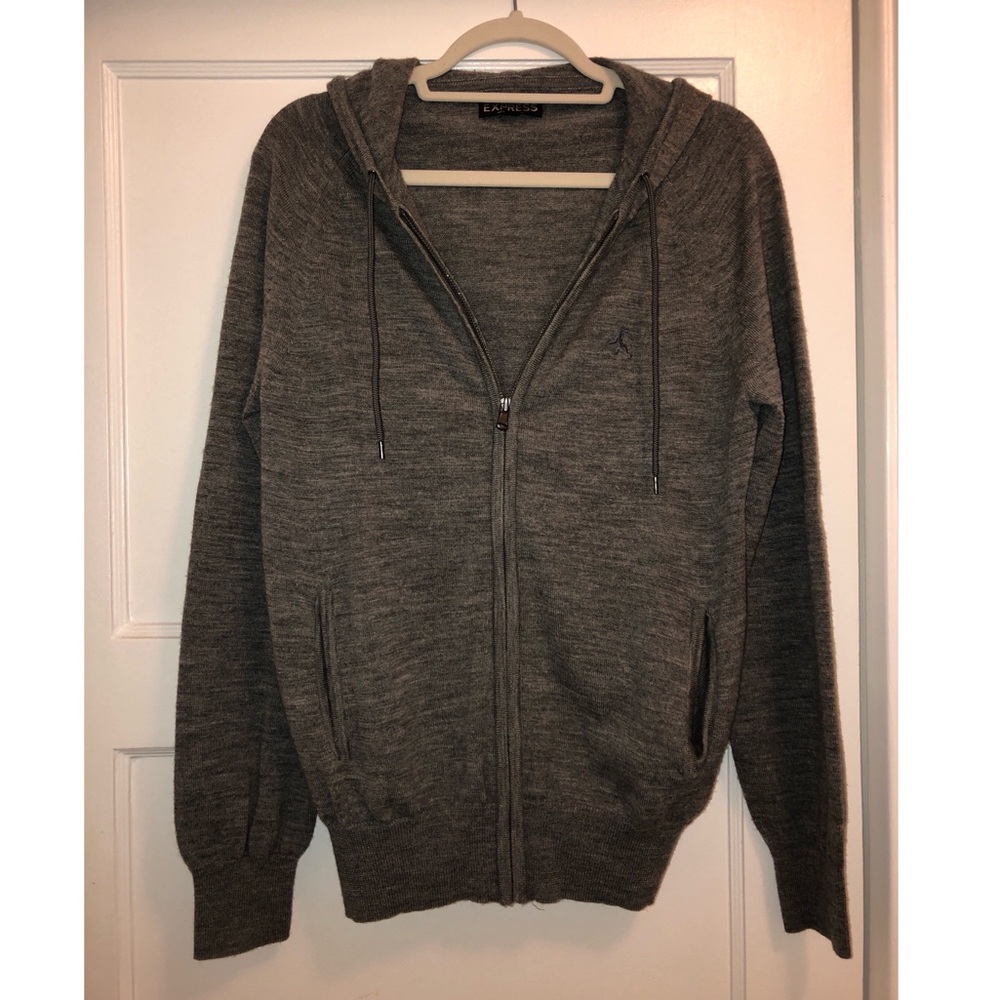 Men’s Marino Wool Hooded Sweater